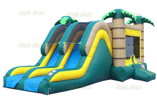 Inflatable Dry Tropical Double Lane Combo CO-1479 image 6