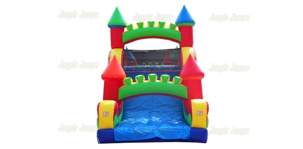 Inflatable Dual Castle Obstacle Course IN-1137 image 6