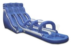 Inflatable Dual Lane Run N Splash Wet Only SL-WS142 image 1