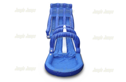 Inflatable Dual Lane Run N Splash Wet Only SL-WS142 image 6