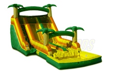 Inflatable Dual Lane Tropical 2 SL-WS139 image 1
