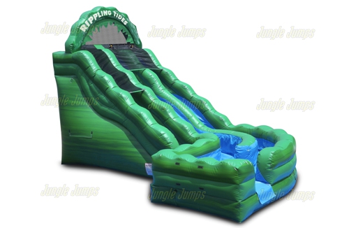Inflatable Emerald Rippling Tide Slide Splash Pool SL-1230 image 3