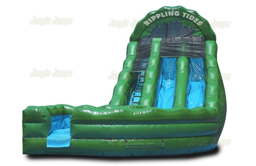 Inflatable Emerald Rippling Tide Slide Splash Pool SL-1230 image 4
