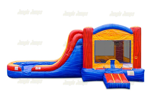 Inflatable Fire Marble Combo with Splash Pool CO-1626 image 4
