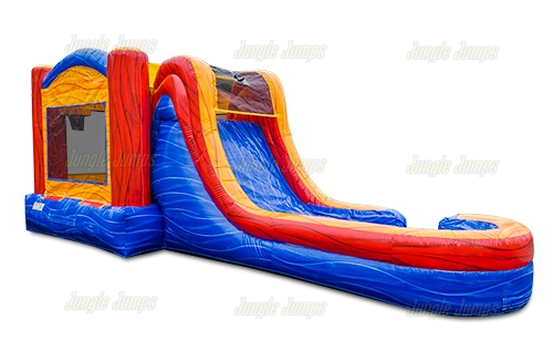 Inflatable Fire Marble Combo with Splash Pool CO-1626 image 5