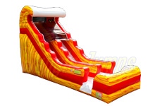 Inflatable Fire Tide Wave Slide SL-1232 image 1