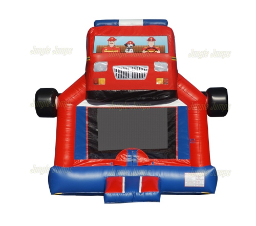 Inflatable Fire Truck Bounce House BH-2133 image 4