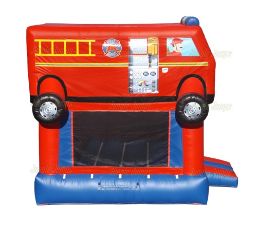 Inflatable Fire Truck Bounce House BH-2133 image 5
