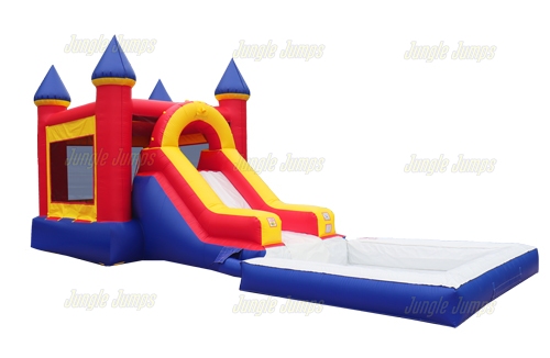 Inflatable Fun Castle Combo with Pool CO-1491 image 5