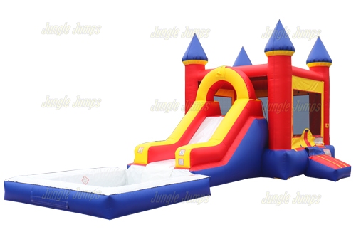 Inflatable Fun Castle Combo with Pool CO-1491 image 7