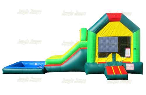 Inflatable Fun House Combo with Pool CO-1500 image 4