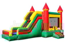 Inflatable Green Castle Combo CO-1301 image 1