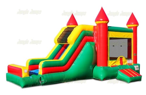 Inflatable Green Castle Combo CO-1301 image 3