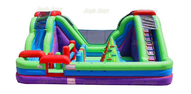 Inflatable Green Rockclimb Playground XL IN-OC165 image 3