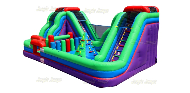 Inflatable Green Rockclimb Playground XL IN-OC165 image 4