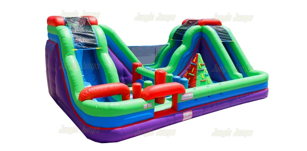 Inflatable Green Rockclimb Playground XL IN-OC165 image 5