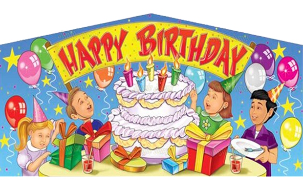 Inflatable HAPPY BIRTHDAY ART PANEL AC-0933 image 3