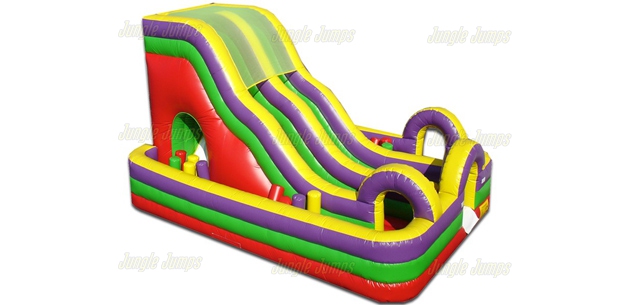 Inflatable Inside Obstacle Course & Slide IN-OC103 image 5
