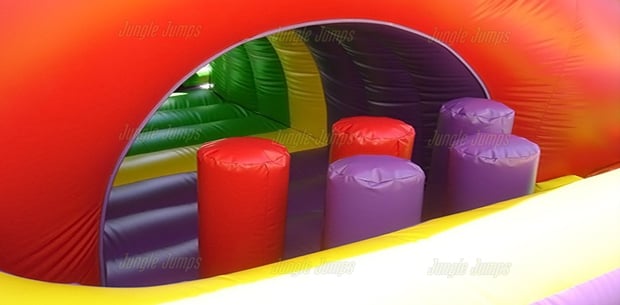Inflatable Inside Obstacle Course & Slide IN-OC103 image 6