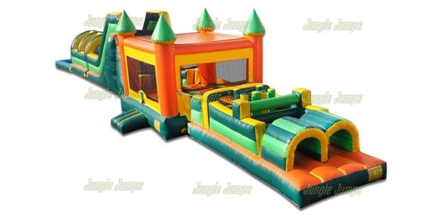 Inflatable Jump Slide Obstacle with Slip-n-Slide CO-1245 image 6