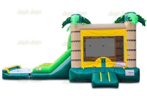 Inflatable Jungle Double Lane Combo Wet/Dry CO-1298 image 6