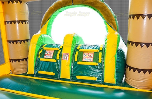 Inflatable Jungle Double Lane Combo Wet/Dry CO-1298 image 7