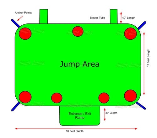 Inflatable Marble Double Bounce BH-2294 image 8