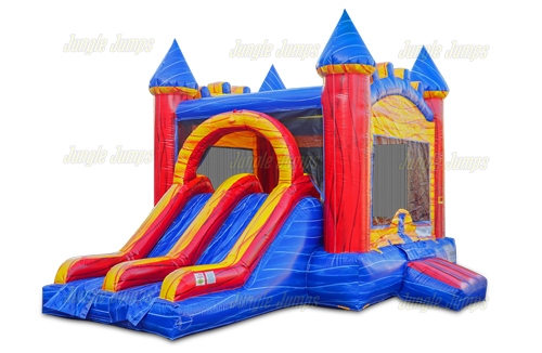 Inflatable Marble Double Lane Combo CO-1591 image 3