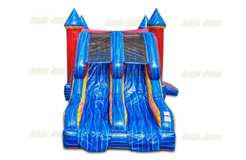 Inflatable Marble Double Lane Combo Dry CO-1603 image 4