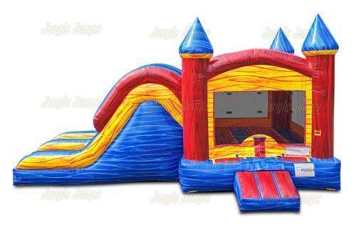 Inflatable Marble Double Lane Combo Dry CO-1603 image 6