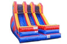 Inflatable Marble Double Lane Dry Slide SL-1449 image 1