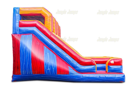 Inflatable Marble Double Lane Dry Slide SL-1449 image 6