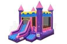Inflatable Marvelous Pink Front Slide Combo CO-1607 image 1