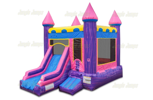 Combos Dry for sale. Marvelous Pink Front Slide Combo is an inflatable ...