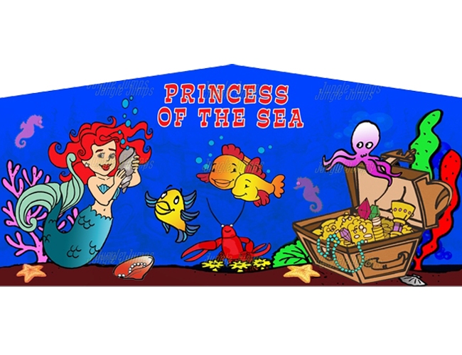 Inflatable Mermaid Art Panel AC-0901 image 3