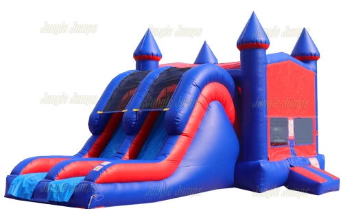 Inflatable Modular Double Lane Combo Dry CO-1478 image 3