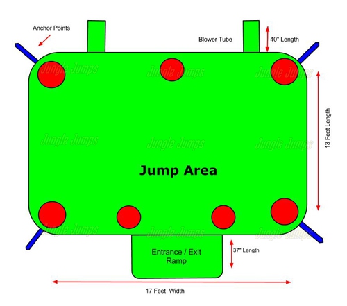 Inflatable Monkey Cage BH-1134 image 7