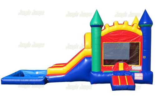 Inflatable Multi Color Combo with Pool CO-1484 image 4