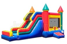 Inflatable Multicolor Castle Combo CO-1296 image 1