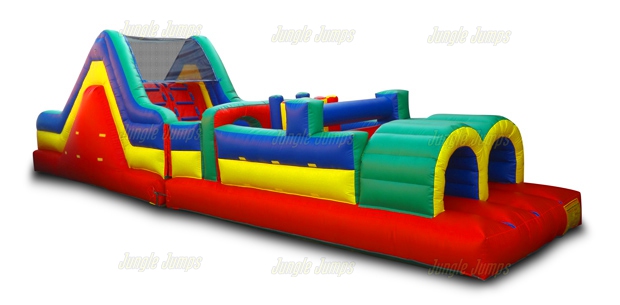 Inflatable Obstacle Course with Slide III IN-1116 image 3
