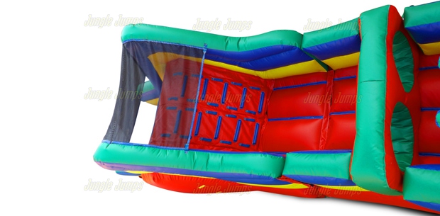Inflatable Obstacle Course with Slide III IN-1116 image 4
