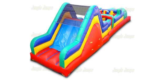 Inflatable Obstacle Course with Slide III IN-1116 image 5