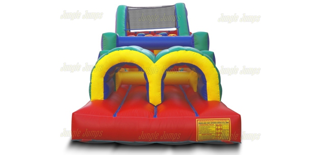 Inflatable Obstacle Course with Slide III IN-1116 image 8