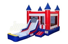 Inflatable Patriot  Slide Combo with Pool II CO-1526 image 1