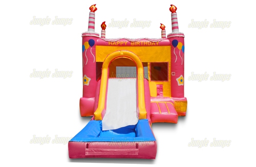 Inflatable Pink Cake Combo with Pool CO-1171 image 4