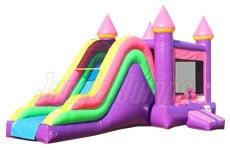 Inflatable Pink Castle Combo CO-1501 image 1