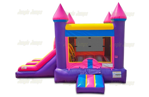 Inflatable Pink Double Lane Combo CO-1612 image 4