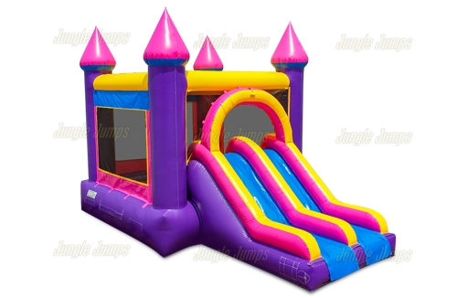 Inflatable Pink Double Lane Combo CO-1612 image 5