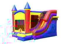 Inflatable Primary II Castle side Slide Combo CO-1441 image 1