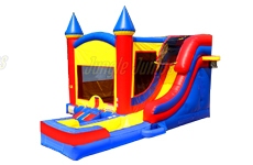 Inflatable Primary II Castle  side Slide Combo Wet Dry CO-1451 image 5